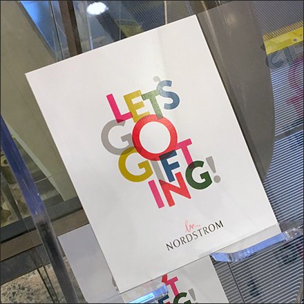 Nordstrom Let's Go Gifting Acrylic Literature Rack