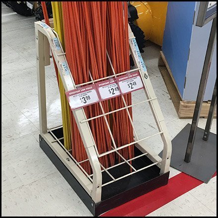 Reflective Driveway Marker Floorstand Display