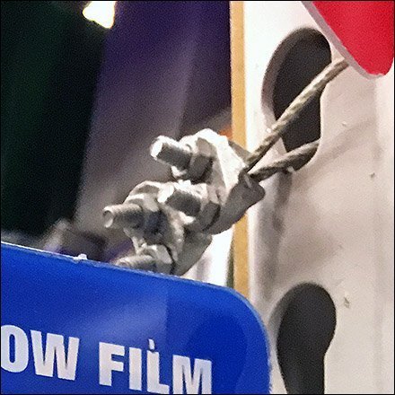 Decorative Window Film Sampler Cable Tether Aux