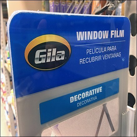 Window Film Sampler For Pallet Rack Upright
