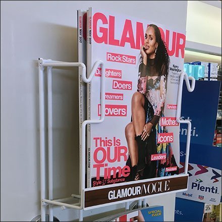 Magnetic Magazine Rack Literature Holder