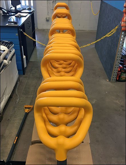 Seasonal Snow Shovel Deployment In-Store
