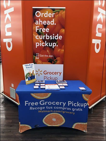 Free Curbside Pickup In-Store Promotion