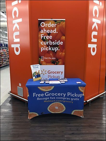Free Curbside Pickup In-Store Promotion