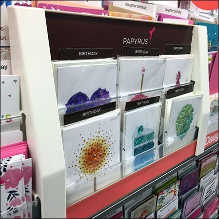 Papyrus Mini Inline Greeting Card Display