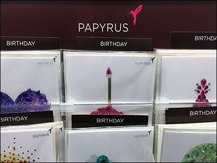 Papyrus Mini Inline Greeting Card Display