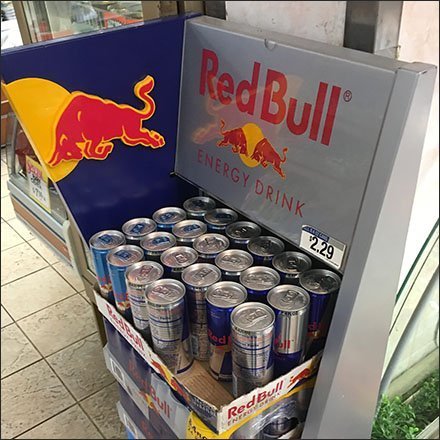 Red Bull By The Case Tower Display Feature