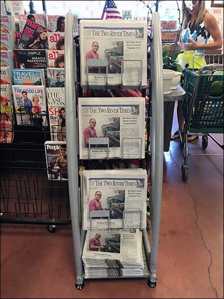 Sickles Curved Newspaper Rack