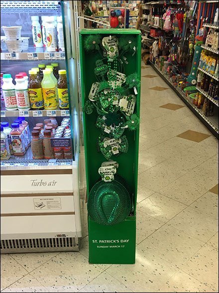 St. Patrick's Day Two-Way Tower Display