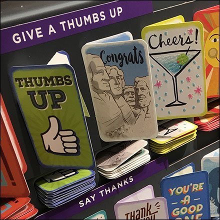 Personally Delivered Card Merchandising