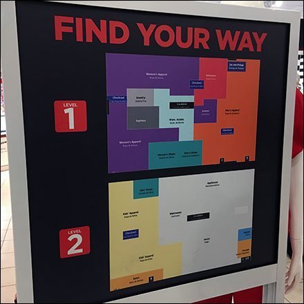 Find Your Way Store Navigation Map Feature