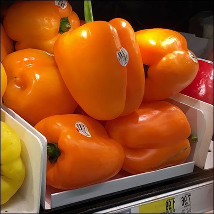 Plastic Pepper Trays Frame Produce Feature