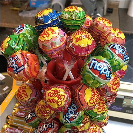 Polish Lollipops Table-Top Tree Display