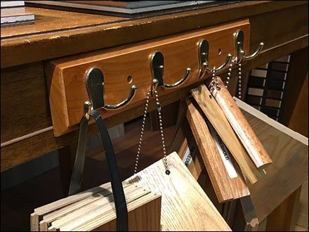Ganged Coat Rack Sampler Outfitting