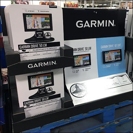 Garmin GPS Table-Top Display on Pallets