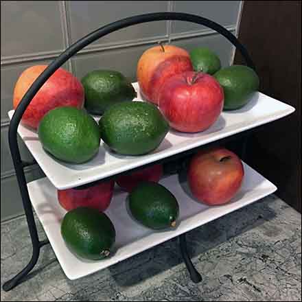 Fruit Ripening Rack Kitchen Showroom Prop
