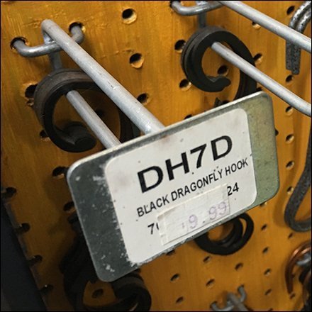 Metal Plate Scan Hook Hang Rod Retailing