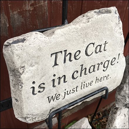 Wrought Iron Garden Plaque Rack