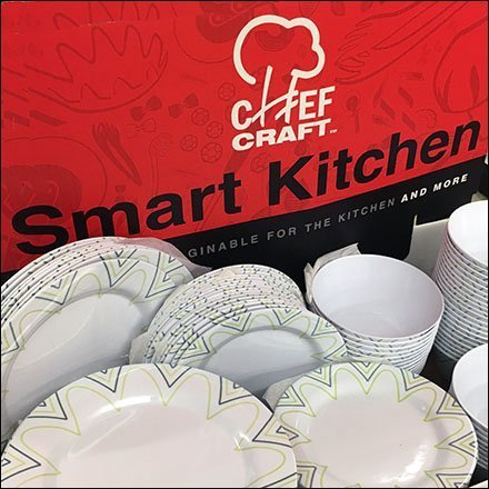 Chef Craft Smart Kitchen Tableware Display
