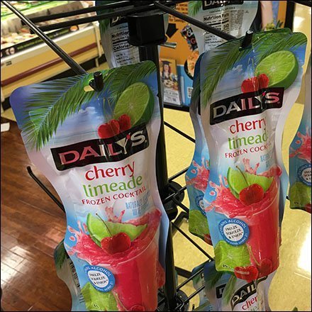 Daily's Cocktail Pouch Spinner Merchandising