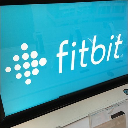 Fitbit Logo Blue Field
