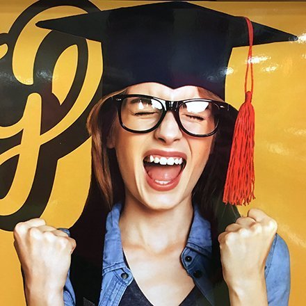 Graduation Party Celebration Signage Square