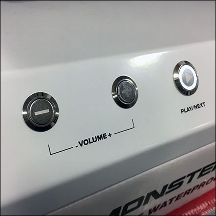 Monster Speaker Demonstration Try-Me Controls