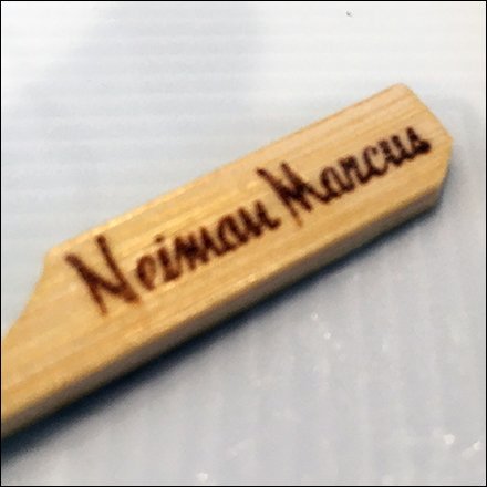 Nieman Marcus Cafe Branded Toothpick Feature