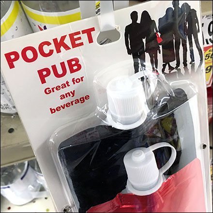 Beverage Pocket-Pub Strip Merchandiser