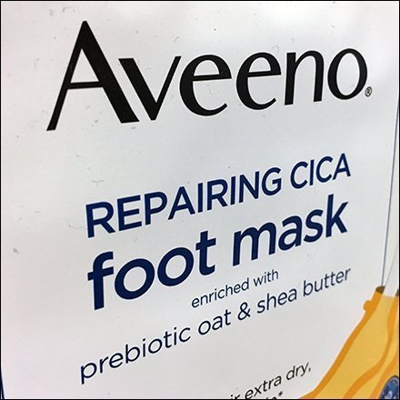 Aveeno Foot Mask Specialty Merchandising