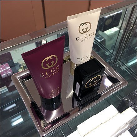 Gucci Guilty Counter-Top Tray Merchandising