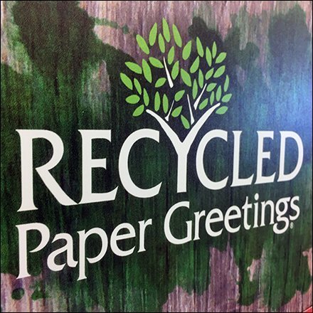 Creative Greeting Recycled Card Inline Display