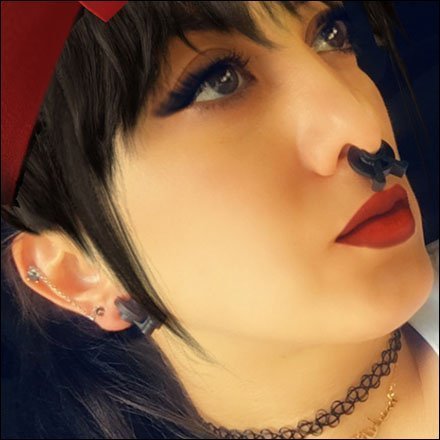 ICC Goth Earring Jewelry Inventory-Control-Clip
