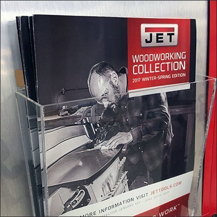 Jet Woodworking Collection Literature Stand