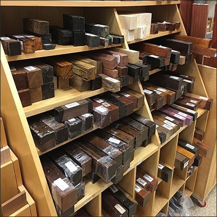 Wood Secretary Desk Sample Display