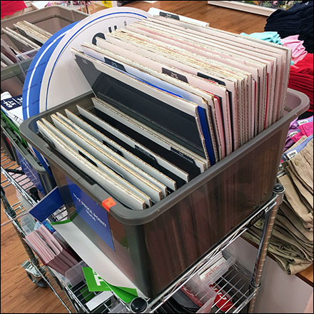 Carter's Visual Merchandising Signage Cart