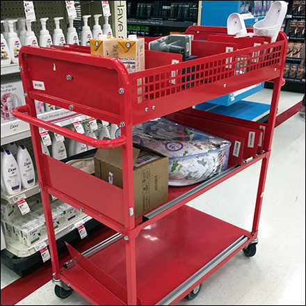 Target Utility Cart Restocking Duty