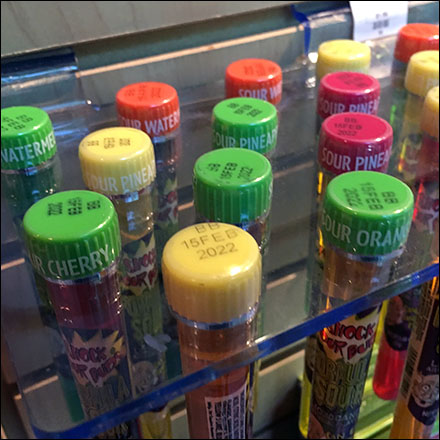 Test-Tube Color-Coded Caps Feature