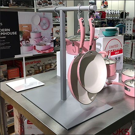 Modern Farmhouse Cookware Table-Top T-Stand Square