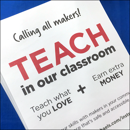 Teacher Recruiting Table-Top Takeaway
