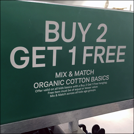 BOGO T-Stand Hangrail Sign Holder
