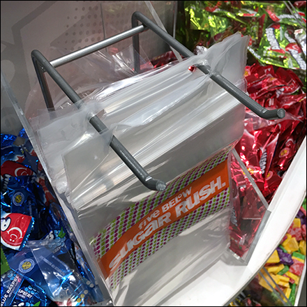 Candy Bulk-Bin Bag Dispenser Built-In