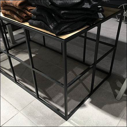 Grid Super-Structure Pedestal Table