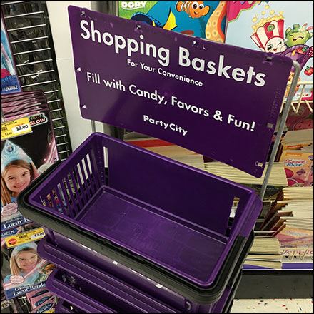 Party-City Fill-With-Fun Shopping Basket