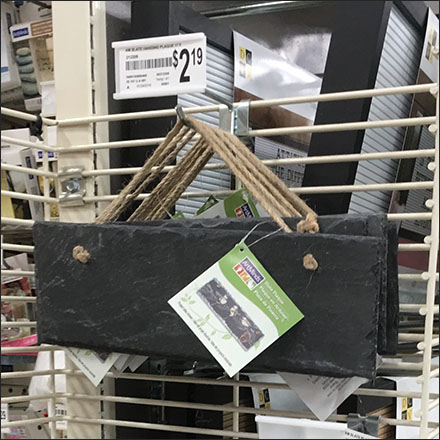 Slate Blackboard PowerWing Merchandising