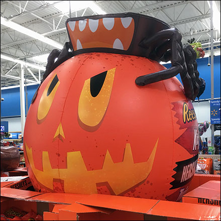 Double-Pallet Reese’s Angry-Pumpkin Promotion 