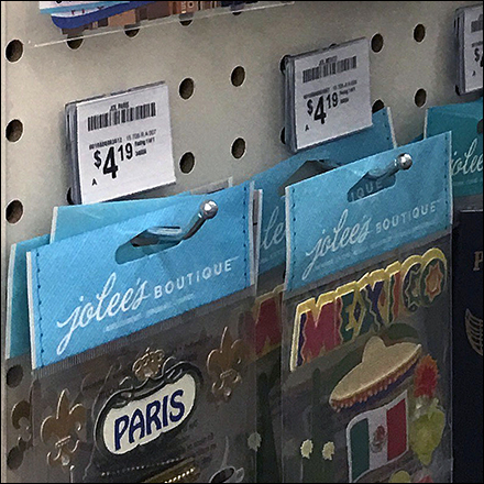 High-Density Pegboard Back-Labeled Scan-Hooks