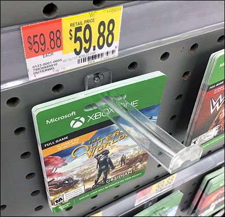 XBox Pick-Card Single-Lug Butterfly Hook