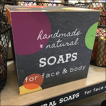 Handmade Natural Soap Die-Cut Display