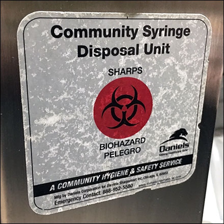 Kalahari Community Syringe Disposal Unit